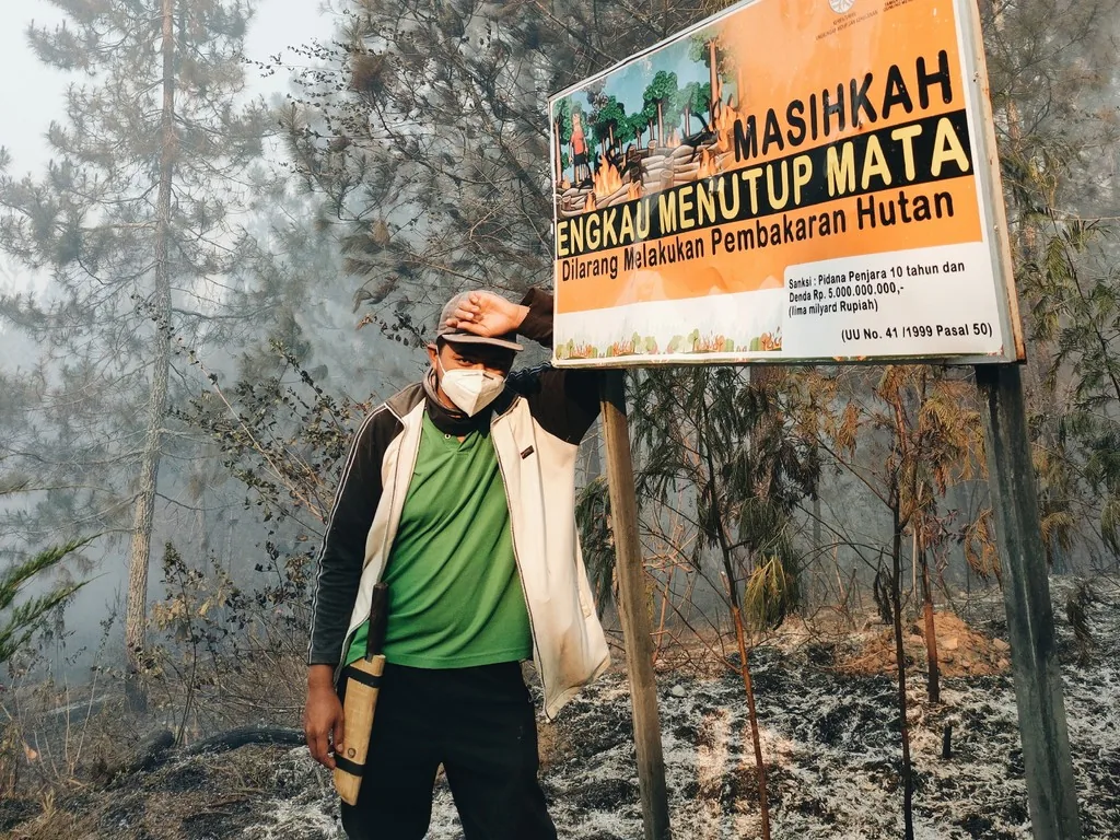 Giat bersih sungai di Umbul Songo